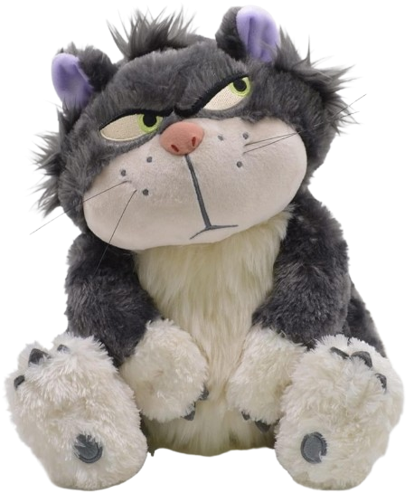 Lucifer Angry Cat Soft Toy (60cm)